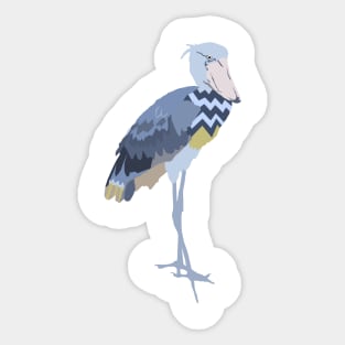 Bird Graphic T Sticker